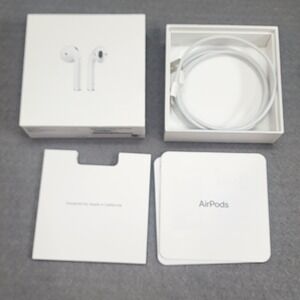 Apple AirPods 2nd Gen with Charging Case - White BOX and Charger Only